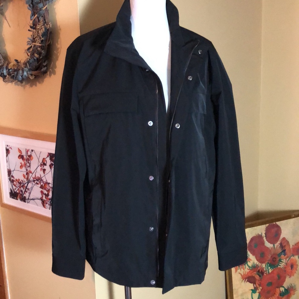 THEORY Size XL Yost N’ Fuel Zip & SnapFront Jacket Classic contemporary … - Picture 5 of 16
